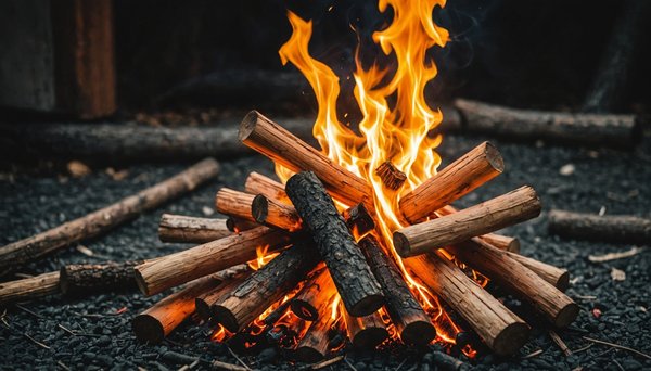 Bois d'allumage : l'astuce pour un feu rapide et efficace !